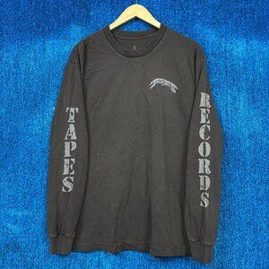 Travis Scott Jack Boys 2 Brown Rap Long Sleeve T-shirt Size Large